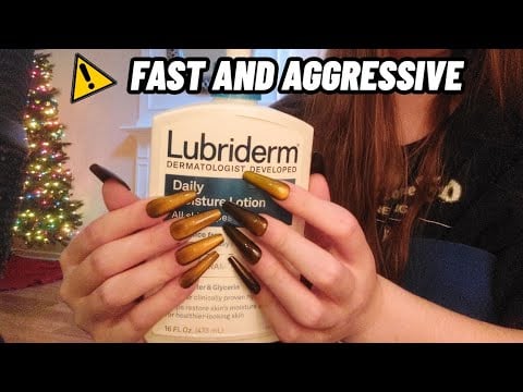 Actually Fast and Aggressive Tapping ASMR (no talking)