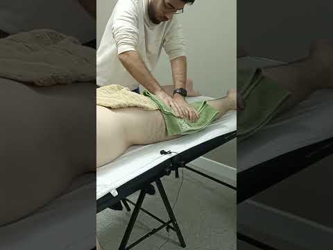 Real Relief in the Back of the Leg  #massage #easyturkish #relax #chiropractor #challenge #relaxing