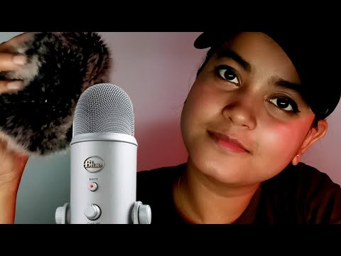 ASMR Fast & Aggressive Head Massage, Fluffy Mic Scratching Plucking