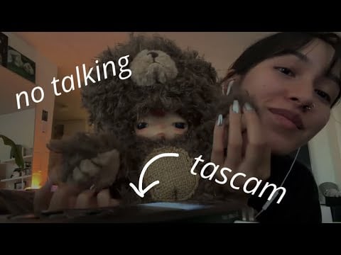 ASMR ☆ Fast & Aggressive Trigger Assortment w/ TASCAM (no talking)