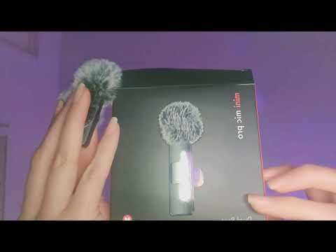 Reviewing mini microphone for ASMR 