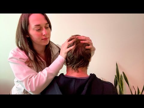 Fast & Aggressive ASMR Head Massage, Whispered ✨ [Real Person ASMR]