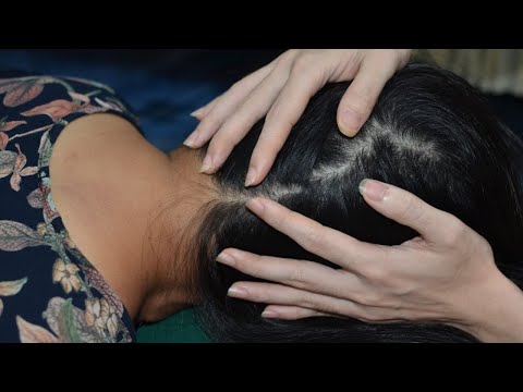 ASMR Head Scratching, Head Massage Make You Feel Relieve Headache, Stress ( No Talking )
