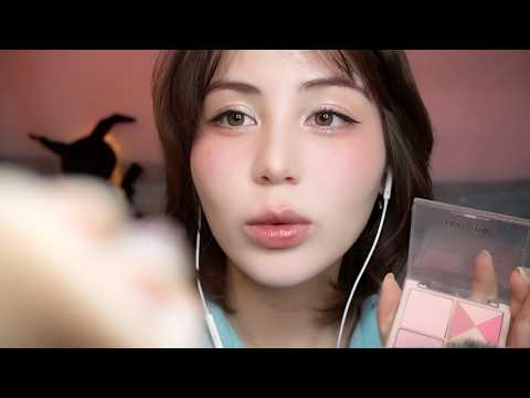 ASMR 私とお揃いのメイクとスキンケアしてあげる💄🫧🧽
