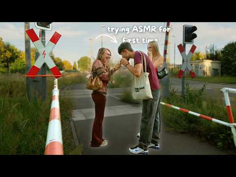 Outside ASMR ~ Walking from GERMANY (Guben) to POLAND (Gubin) on foot ⋆˚࿔