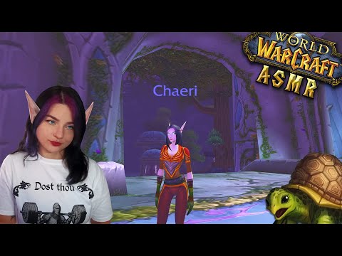 [ASMR] Trying out Ambershire! ~ Classic+ 🪻🔮 Custom Night Elf Zone