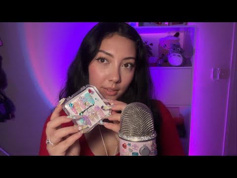 ASMR aesthetic press on nail haul 💚 my own custom nails with Urban Nails 💅