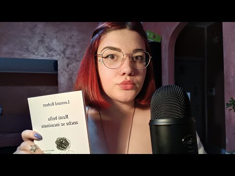 RESTI BELLA ANCHE SE INCASINATA (whispering & inaudible)😴💜 | ASMR ITA