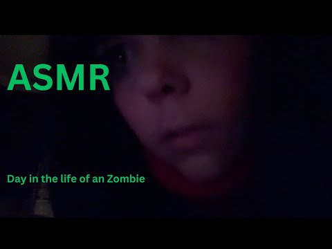 Zombie tries to give ￼you ASMR (mouth sounds, eating shrimp and makeup triggers) without eating u