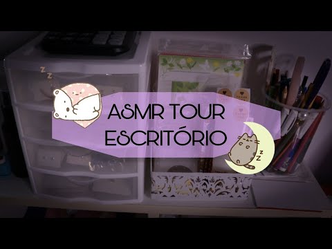 ASMR caseirinho| Tour pelo escritório da minha lojinha da Shopee 💍