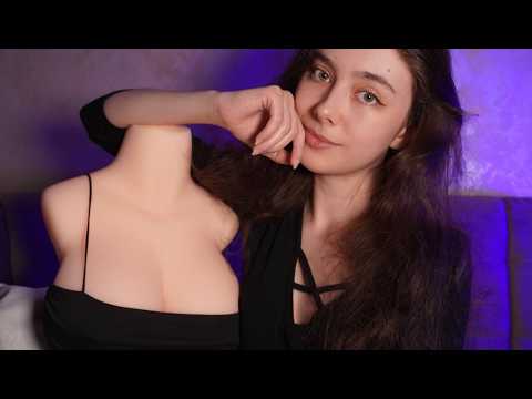 ASMR Подарю тебе куклу от бренда Hanidoll 💜 много приятных триггеров
