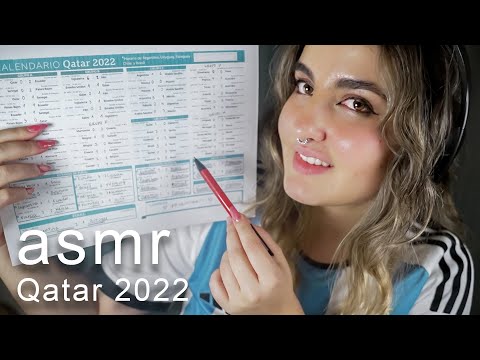 ASMR Predicciones MUNDIAL QATAR 2022 FIFA Ale ASMR Susurros Relajantes español