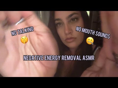 "Reiki" ASMR Negative Energy Removal NO TALKING & NO MOUTH SOUNDS