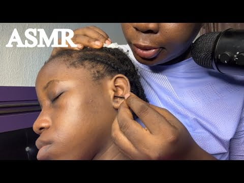 ASMR✨Bobby pin, Tooth-pick, Dental floss Deep Ear Cleaning