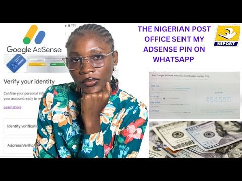 THE UNEXPECTED WAY I GOT MY GOOGLE ADSENSE PIN ON WHATSAPP; THE POST OFFICE SURPRICE