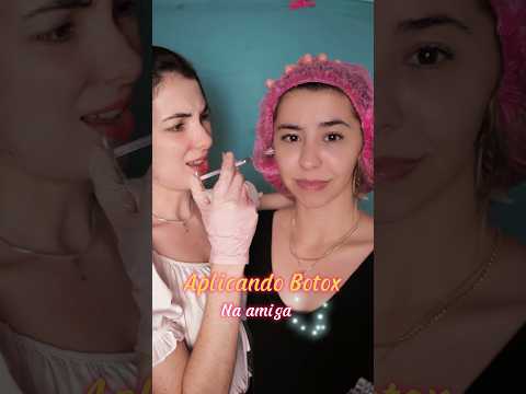 Amiga com carinha de Vó? Resolvi com BOTOX! #asmr #asmrsounds #relax