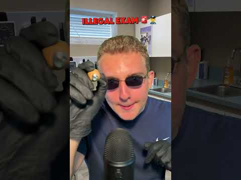 Illegal vs legal asmr cranial nerve exam