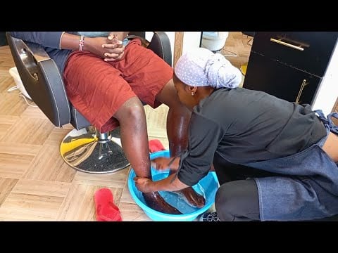Ultimate ASMR Leg Massage and Pedicure Experience