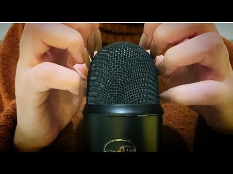 ASMR Tingly Mic Tapping and Scratching 😴 (No Talking)