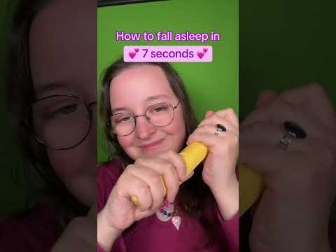 How to fall asleep in 7 seconds #asmr #asmrsounds #asmrrelax #asmrtingles #asmrsleep #relax