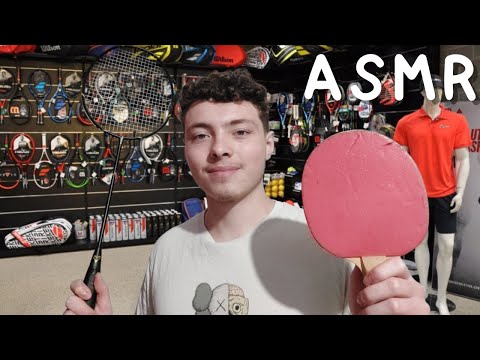 ASMR FR: Roleplay🏓Decathlon Ping Pong ou Badminton🏸