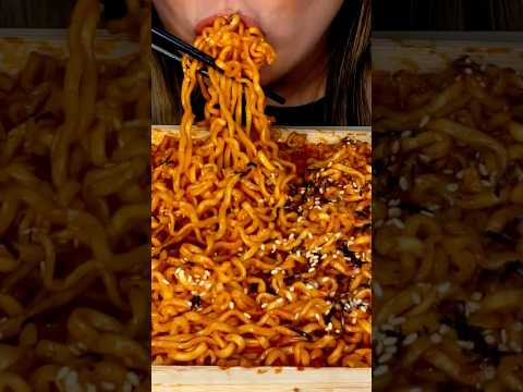 2X SPICY BULDAK NOODLES CHALLENGE #asmr #buldak #noodles #challenge #mukbang