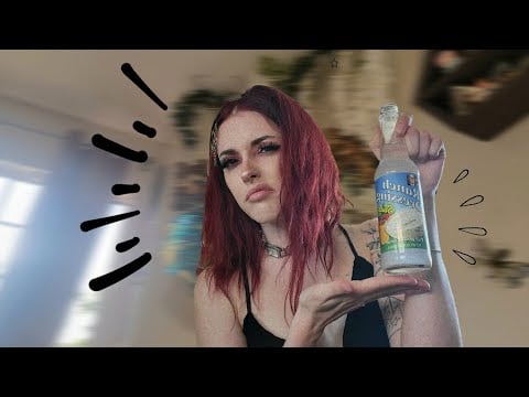 asmr ₊˚ෆˎˊ˗ trying the grossest sodas ive ever had