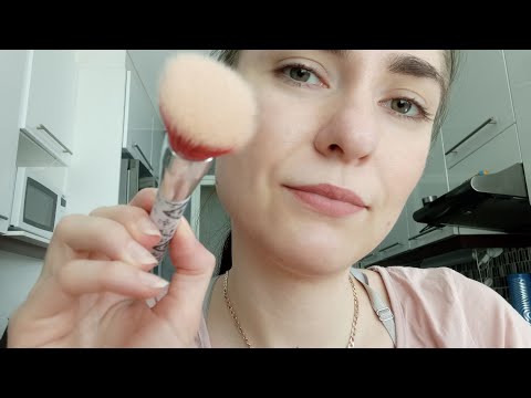 ASMR- Personal attention på svenska| kamera borstning+ ramble(in Swedish)