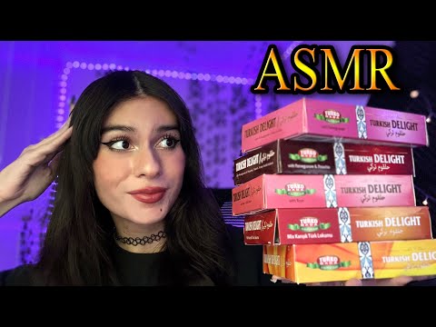 ASMR 😊 Probando DULCES TURCOS ❤️ asmr comiendo español