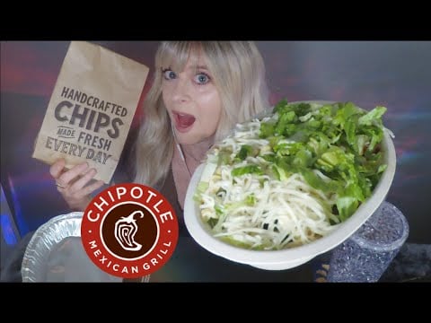 ASMR CHIPOTLE Mukbang & Chit Chat
