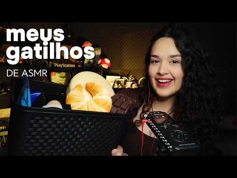 ASMR mostrando minhas caixas de brinquedos de ASMR