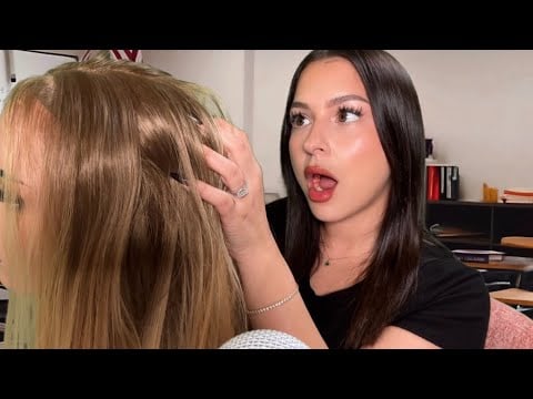ASMR $5 scammer gives you a FREE scalp massage?!?! 💆‍♀️🤔✨