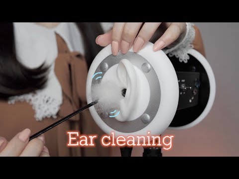 ASMR 脳内を移動する高速梵天耳かき👂Ear cleaning through your Brain