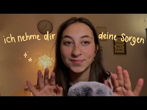 ASMR für einen sorgenfreien Schlaf 🌙 (Sorgen plucking, Affirmationen…) 