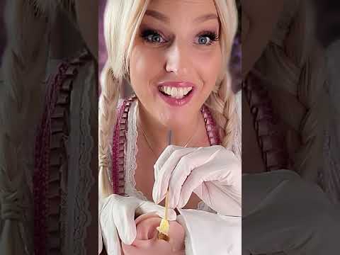 Nurse Heidi's ASMR Ear Cleaning 👂✨ #asmr #nurse #earcleaning