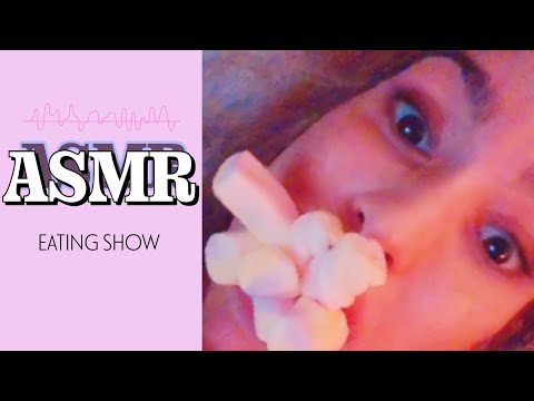 HOW MANY MARSHMALLOWS CAN I FIT IN MY MOUTH 👄 EATING ASMR