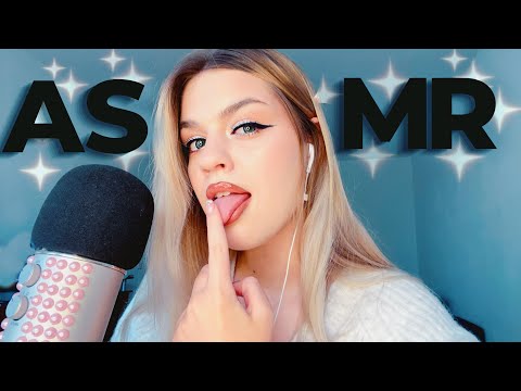 ASMR 💦SPIT PAINTING💦АСМР МАКІЯЖ СЛИНОЮ *звуки рота*