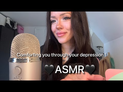 ASMR Best Friend comforts you  Through Depression 💞 (Whisper Roleplay, Affirmations)