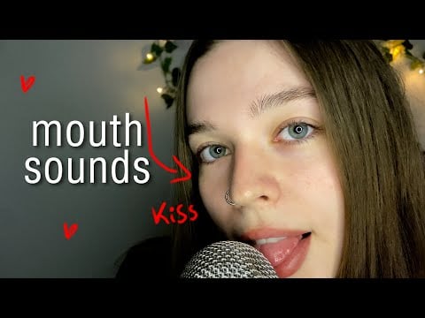 ASMR МОИ ЛЮБИМЫЕ⊹˖ ЗВУКИ РТА ࣪ ˖⊹и очень близкий липкий шёпот
