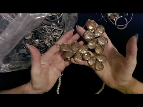 ASMR | Goodwill Jewelry Bag Show & Tell 4-6-2020 (Soft Spoken)