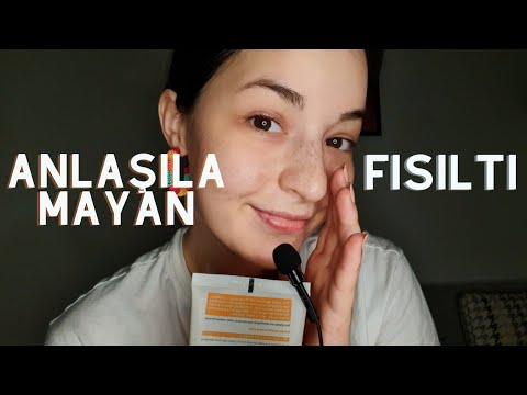 Türkçe ASMR | Rahatlatıcı Anlaşılamayan Fısıltı 🤍