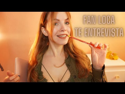 ASMR FAN LOCA TE ENTREVISTA