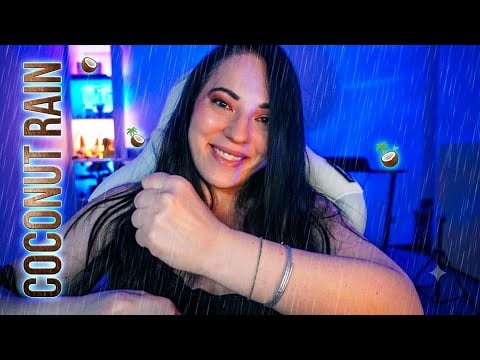 Pioggia di COCCO Rilassante su di te COCONUT RAIN ASMR