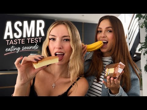 ASMR | XXL TASTE TEST🍰 (eating sounds, mouth sounds)