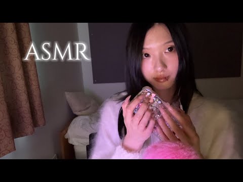 ASMR Fluffy Mic Triggers for Relaxing