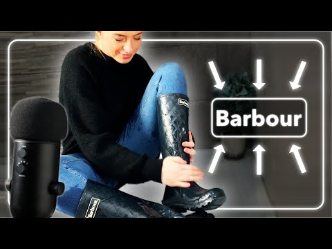 [ASMR] Soft spoken washing wellies | Washing my Rubber boots ASMR sounds!!