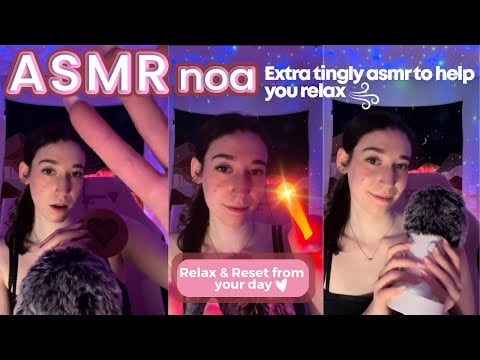 Affirmations, Personal Attention, Tapping | OVER 4 HOURS of ASMR made to help you sleep 💕| live #178