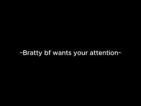 Bratty bf wants your attention [m4a] [ASMR] [sleep aid] [breathing] [back rubs]