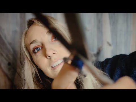 Realistic ASMR Hair Cut 💇‍♀️  Role Play