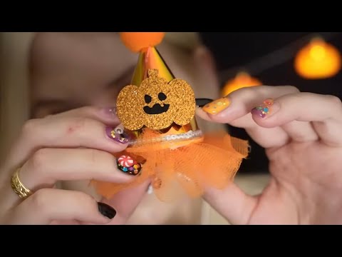 4k asmr Halloween 🎃lento y relajante